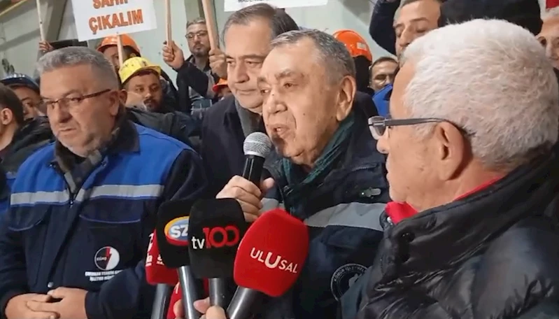 Çayırhan işçileri Ankara