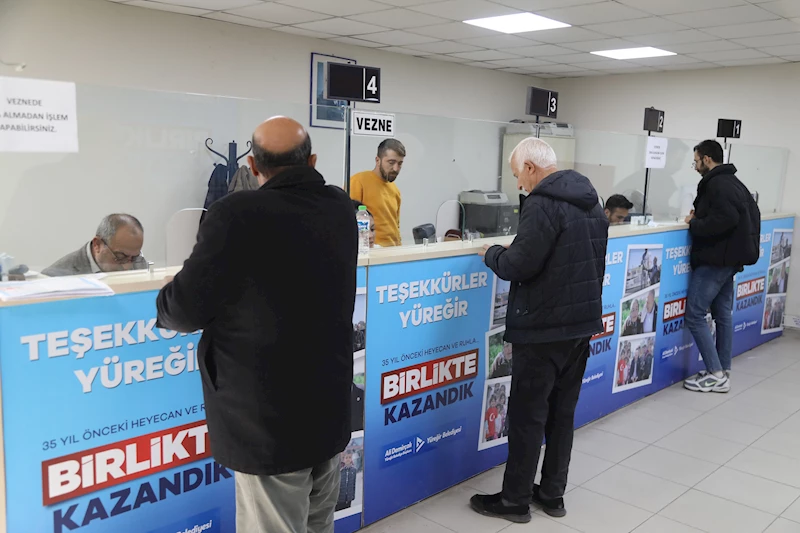 Yüreğir Belediyesi vezneleri hafta sonu açık