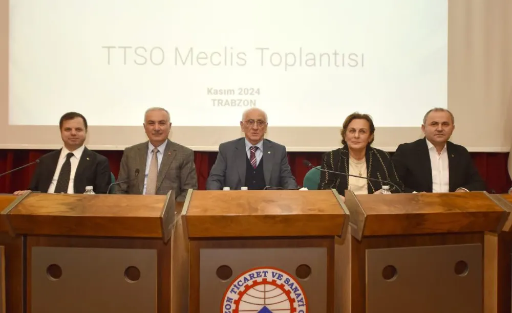 Trabzon Ticaret ve Sanayi Odası (TTSO) kasım ayı meclis toplantısı gerçekleştirildi