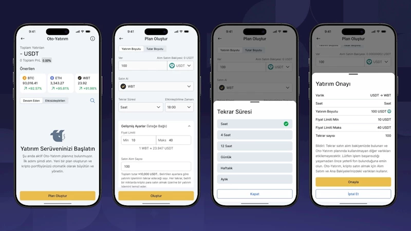 WhiteBIT TR, kripto alımlarını otomatikleştiren Oto-Yatırım ürününü duyurdu