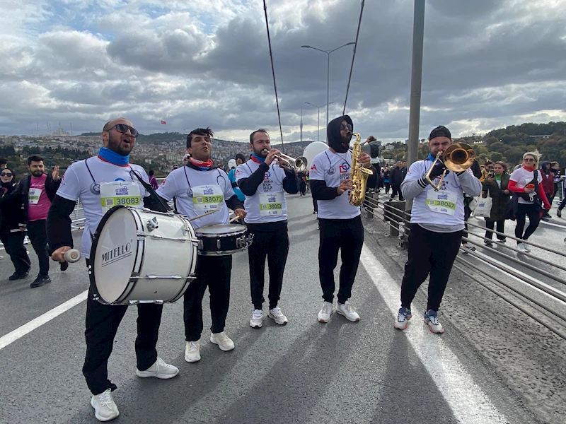 46. İstanbul Maratonu renkli görüntülere sahne oldu