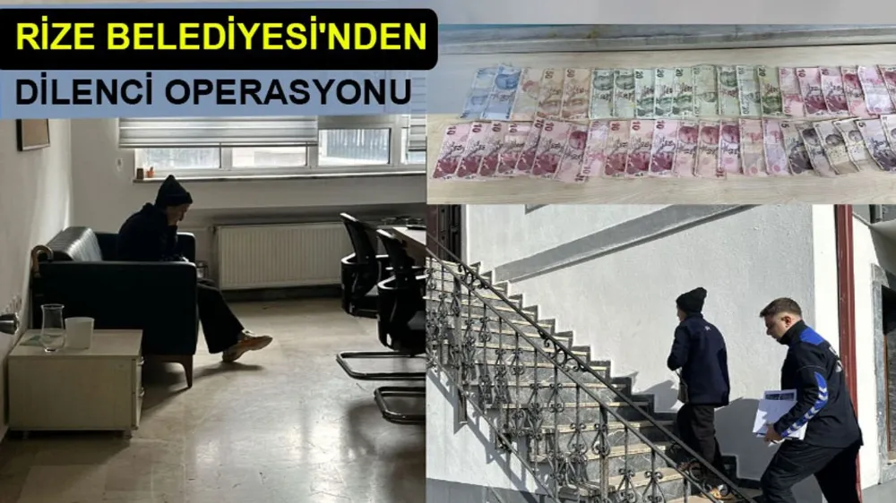 Rize Belediyesi Zabıta Müdürlüğü, Dilencilikle Mücadeleye Devam Ediyor