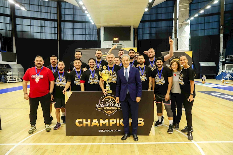 Potanın Yıldızları, Uluslararası Şirketler Basketbol Turnuvası’nın şampiyonu oldu