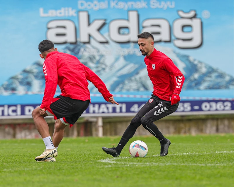 Samsunspor, Galatasaray maçı hazırlıklarına başladı