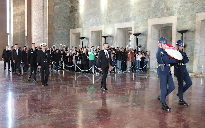 ANTGİAD üyeleri Anıtkabir