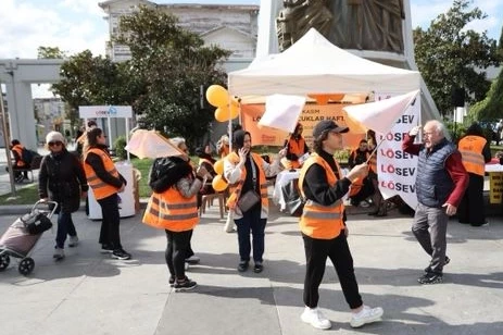 Bakırköy’de Lösemiye farkındalık etkinliği