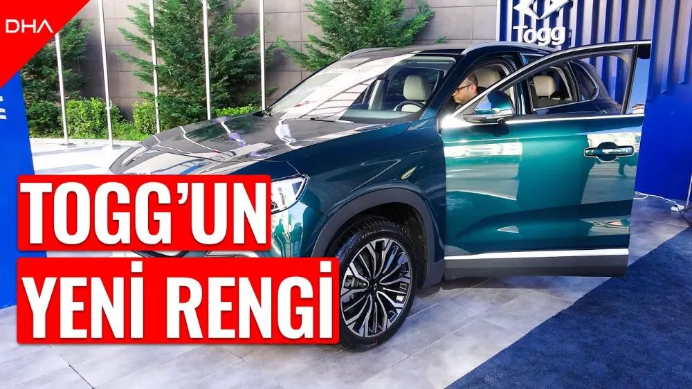 Togg’un yeni rengi ‘Ayder’ Rize