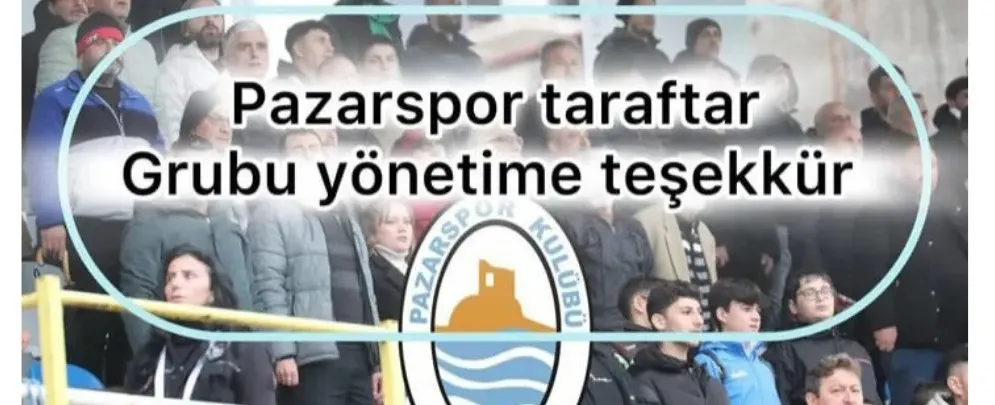 Pazarspor Taraftarları, Ordu Deplasmanına 5 Otobüsle Çıkıyor!