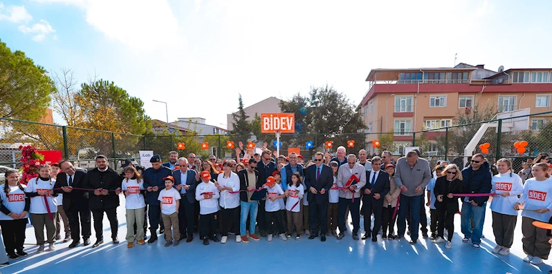 Basketbol İçin Destek ve Eğitim Vakfı (BİDEV) yeni sahasını Balıkesir - Gönen’de açtı 