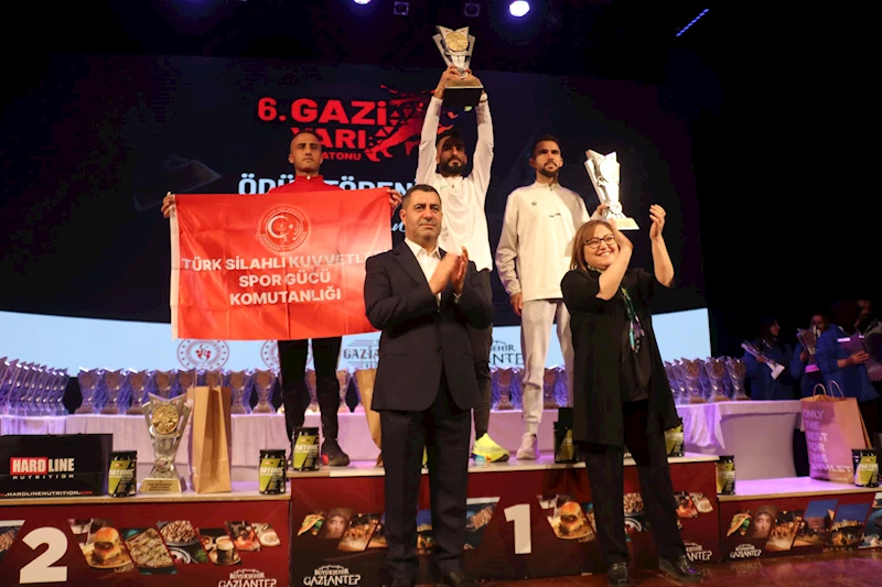 Gaziantep’te Gazi Yarı Maratonu ödül töreni gerçekleştirildi