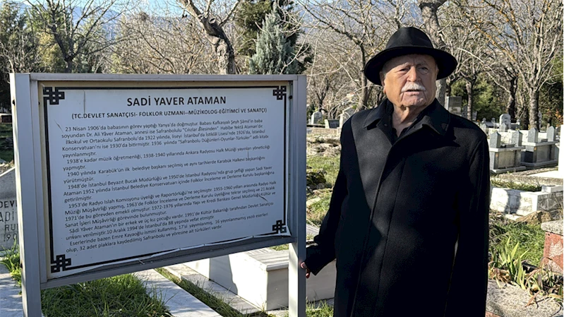 Devlet sanatçısı Sadi Yaver Ataman, mezarı başında anıldı