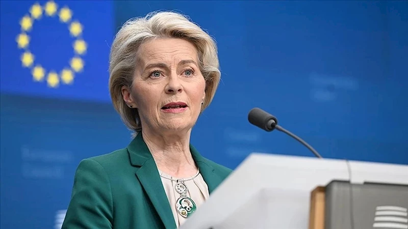 AB Komisyonu Başkanı Ursula von der Leyen Türkiye