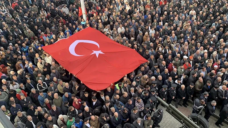 Şehit Teğmen Kalyoncu son yolculuğuna uğurlandı