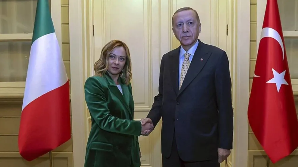 Erdoğan, İtalya Başbakanı Meloni ile görüştü