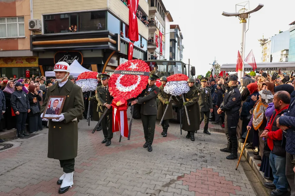 Şehidimiz Teğmen Ceyhun Kalyoncu, Memleketi Çayeli’nde Son Yolculuğuna Uğurlandı