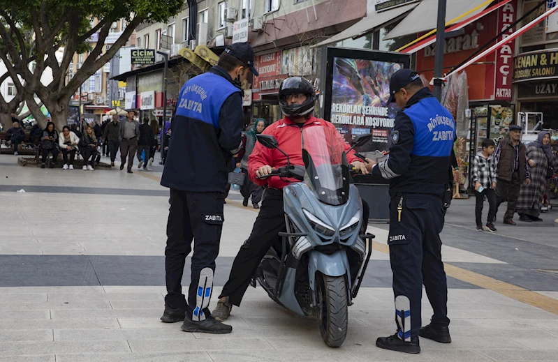 Büyükşehir zabıtasından Tarsus’ta denetim