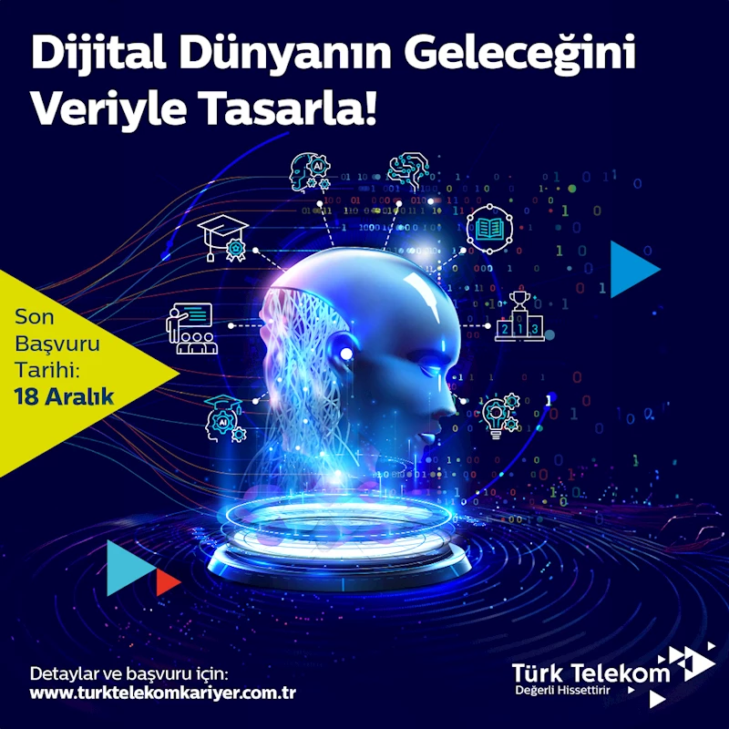 Türk Telekom’un hayata geçirdiği Büyük Veri Kampı’na başvurular başladı