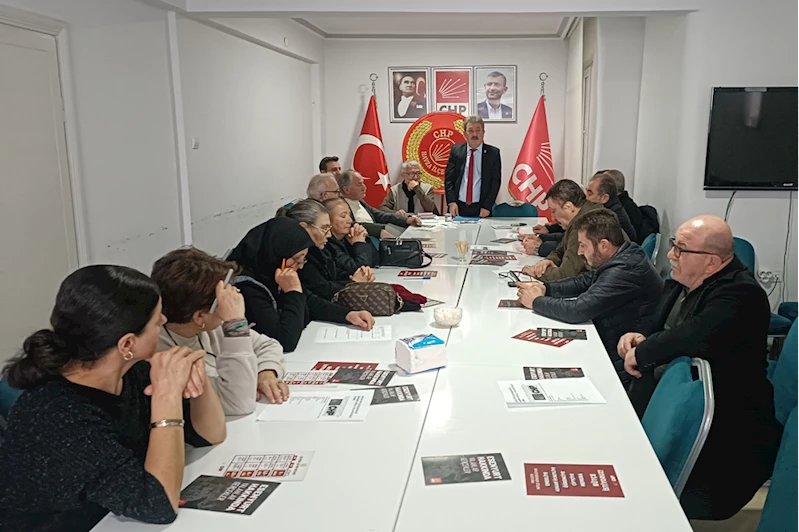 CHP Havza İlçe Danışma Kurulu toplandı