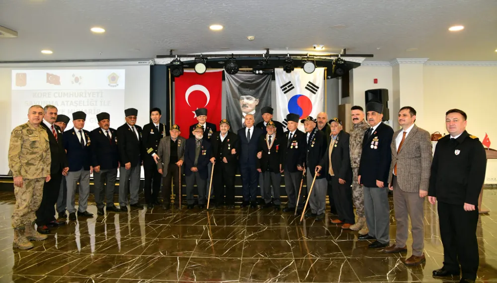 Trabzon Valisi Aziz Yıldırım, Kore Gazileriyle Buluştu