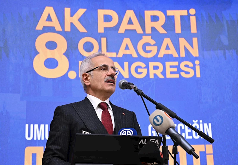 Bakan Uraloğlu, AK Parti Bayburt İl Kongresi