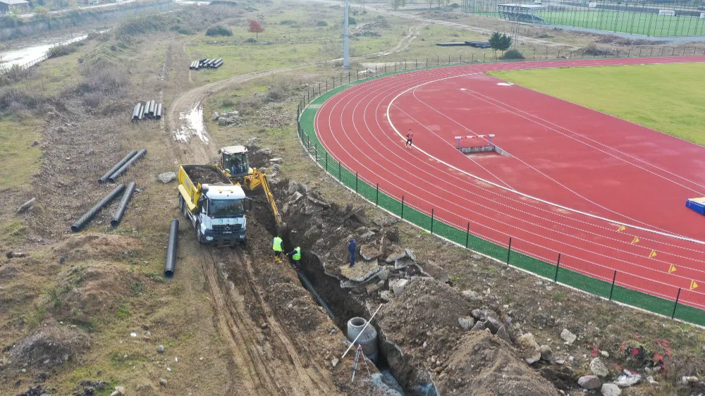 Eskipazar Spor Tesislerinin Alt Yapı Çalışmaları Başladı