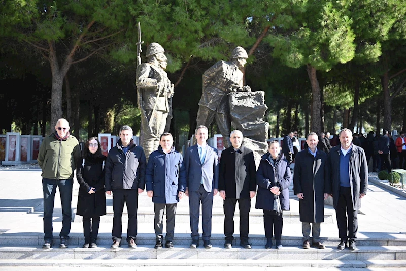 Haluk Görgün, Gelibolu Tarihi Alanı ziyaret etti