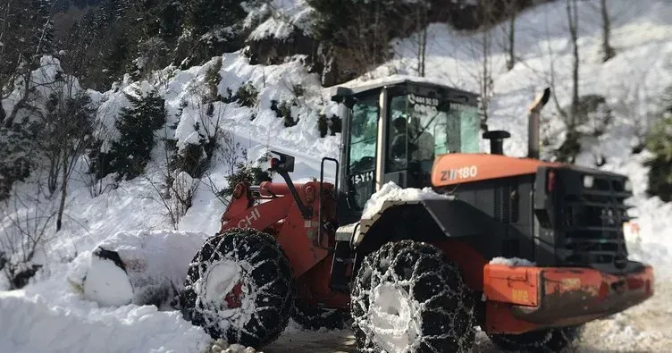 Rize’de kapalı köy yolu sayısı 12