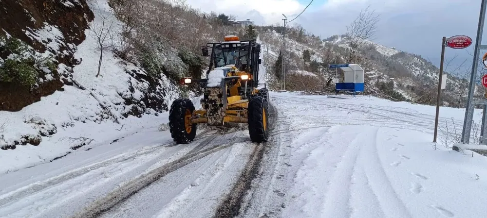 Akçaabat Belediyesi Karla Mücadelede Seferberlik İlan Etti