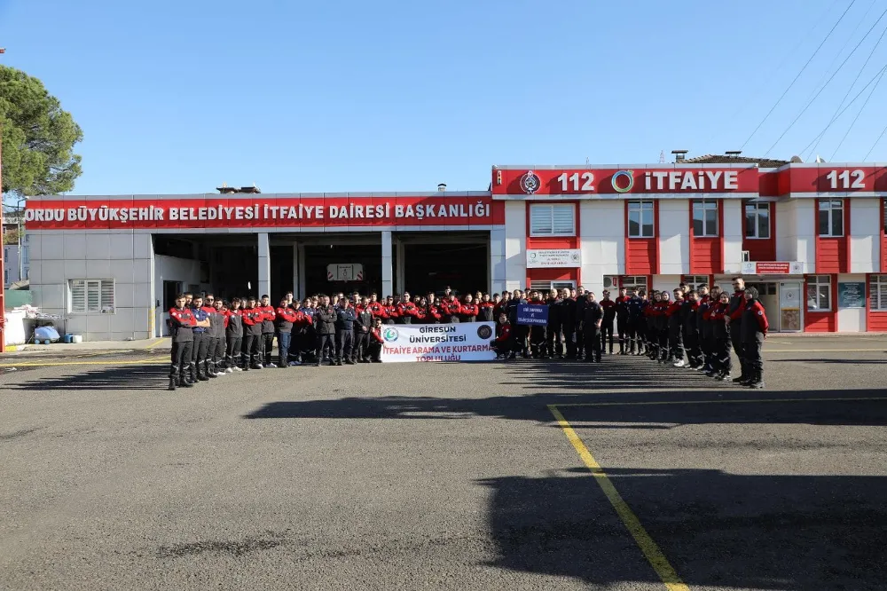 Ordu Büyükşehir Belediyesi, OBİTEM’den Geleceğin İtfaiyecilerine Tam Destek