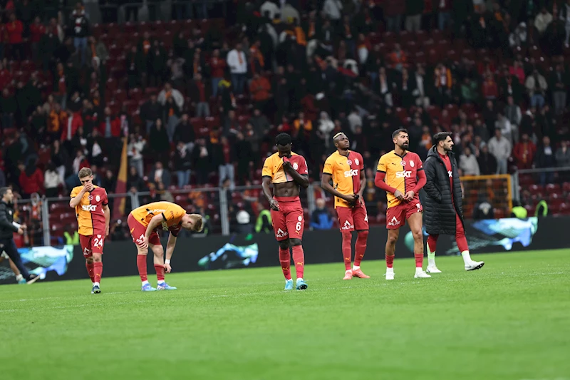 Galatasaray, 5 maç sonra puan kaybetti