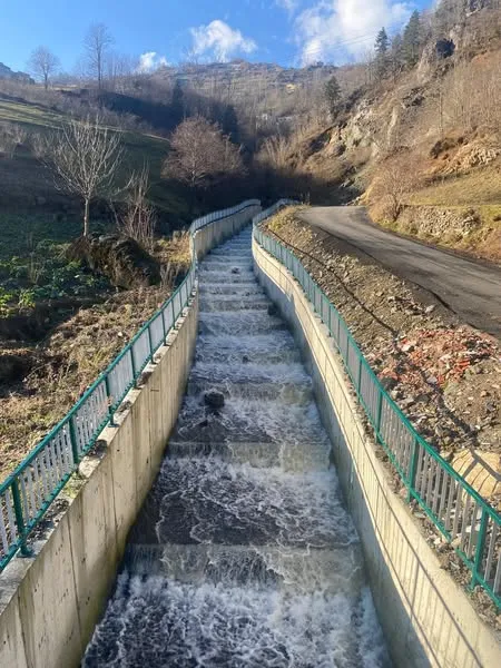 DSİ Trabzon, Çalköy 3. Kısım Taşkın Kontrol İnşaatı Tamamlandı