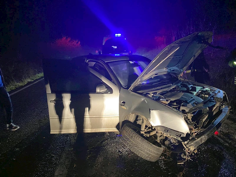  Malkara’da kaza: 1 yaralı