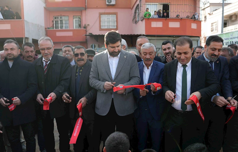 Tarsus’ta Yaşar Kemal Parkı açıldı