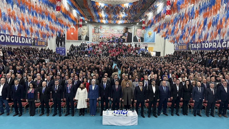 Adalet Bakanı Tunç, AK Parti Zonguldak 8. Olağan İl Kongresi