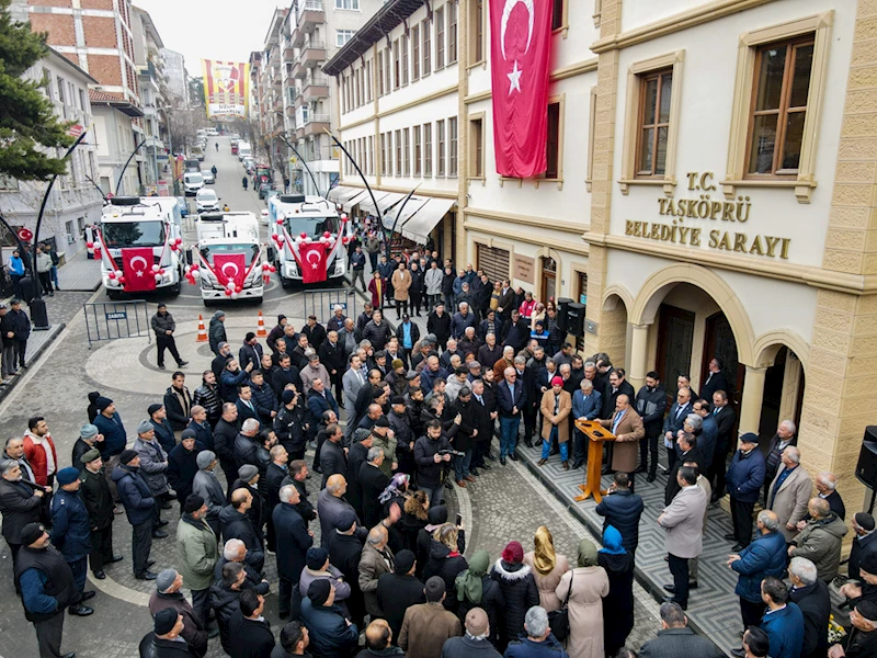 Taşköprü Belediyesi araç filosunu güçlendiriyor