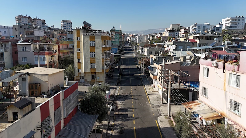 Büyükşehir 221’nci Caddeyi hem konforlu hem de güvenli hale getirdi