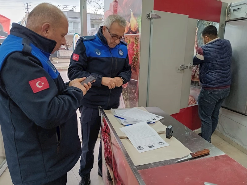 Ceyhan’da kasaplara yılbaşı denetimi