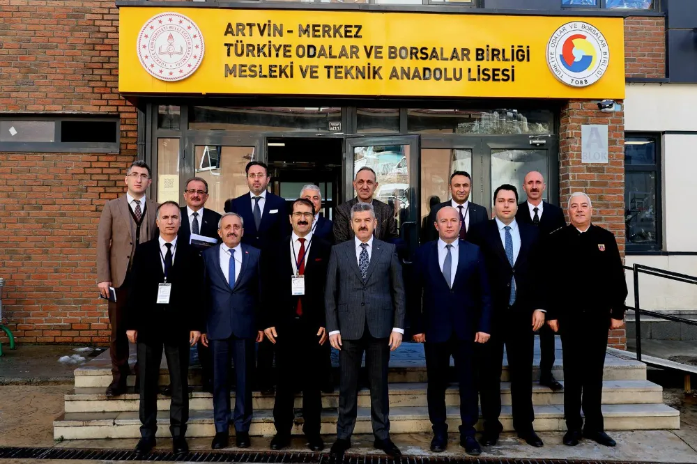 Artvin İl Milli Eğitim Müdürlüğü’nden İlçe Milli Eğitim Müdürleri Toplantısı