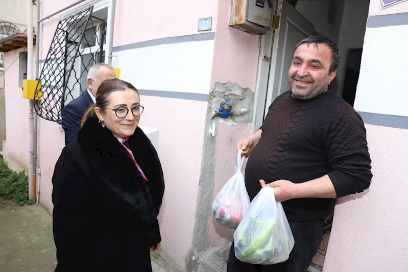 Ordu Büyükşehir Belediyesi yetkililerinden zabıtanın tartıştığı kişiye ziyaret