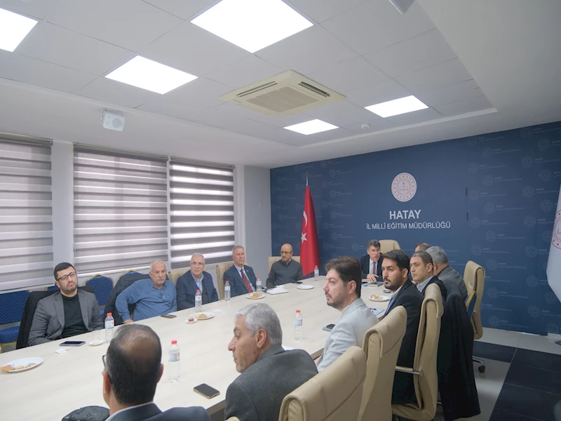 Hatay’da hayat boyu öğrenme kurumları yönetmeliği toplantısı düzenlendi 