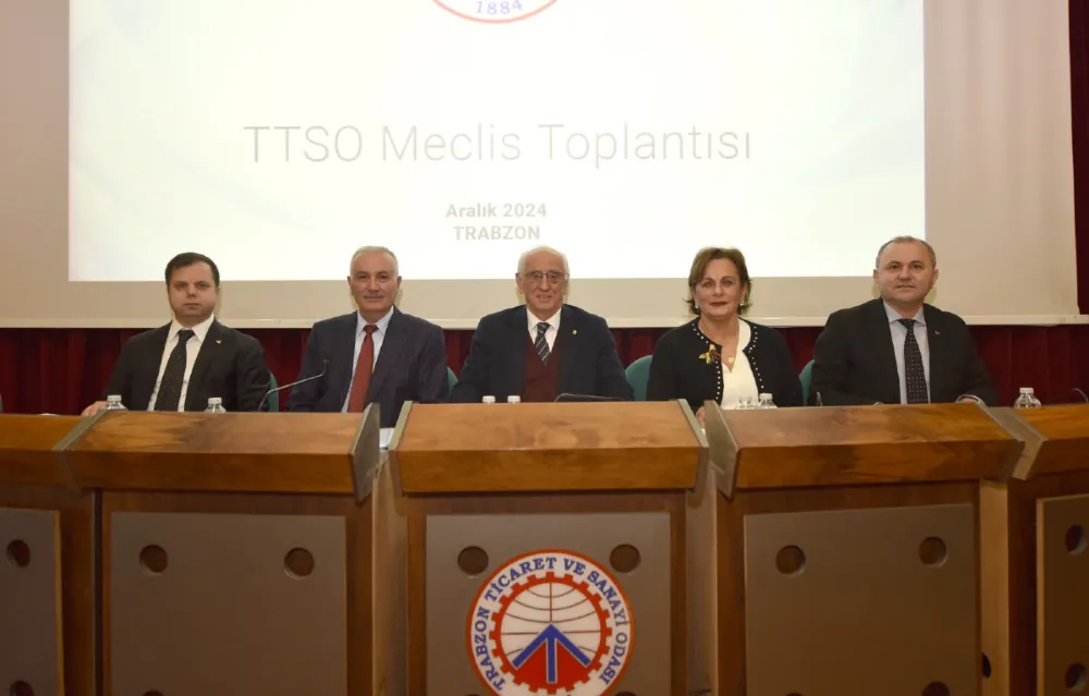 Trabzon Ticaret ve Sanayi Odası (TTSO) Aralık Ayı Meclis Toplantısı Yapıldı