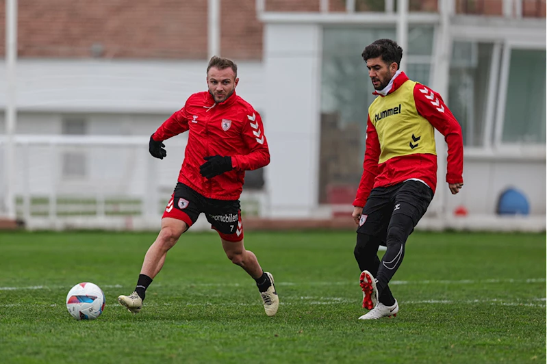 Samsunspor, Trabzonspor maçının hazırlıklarını sürdürdü