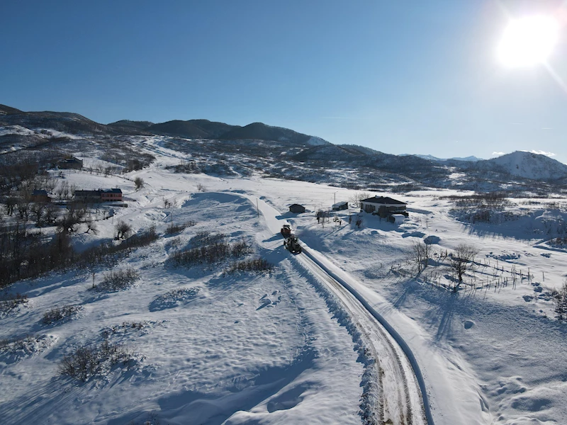 Tunceli’de kar nedeniyle 222 köy yolu ulaşıma kapandı