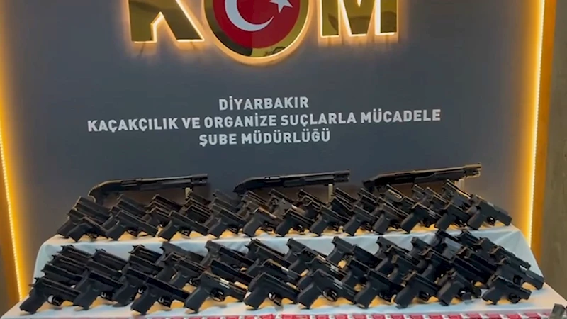 Diyarbakır ’da 1 aydaki kaçakçılık operasyonlarında 5 tutuklama