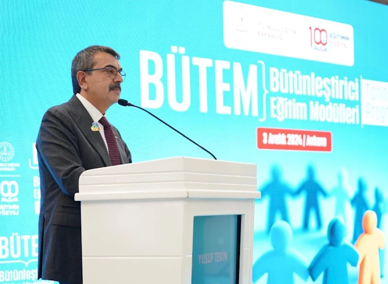 Bakan Tekin: Kaynaştırma yoluyla eğitim gören 404 bin 905 öğrencimiz var