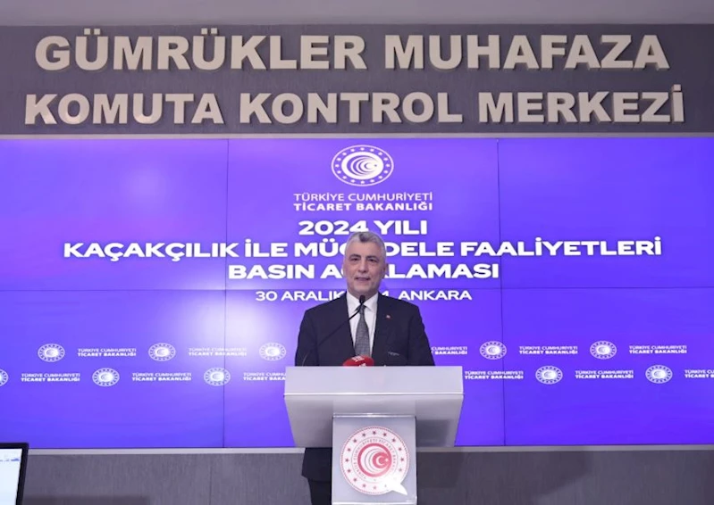 Bakan Bolat: Kaçak yakalama değeri 55 milyar 178 milyon TL