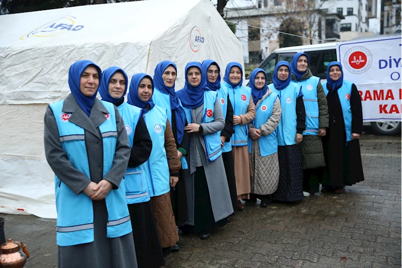 Afet bölgelerinde manevi destek verecek kadınlar eğitimlere başladı 