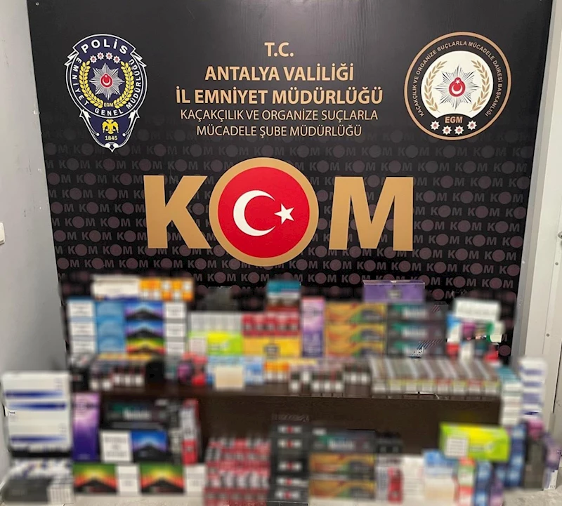 Polisten kaçakçılık operasyonu