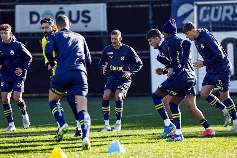 Fenerbahçe, Hatayspor maçı hazırlıklarını sürdürdü 