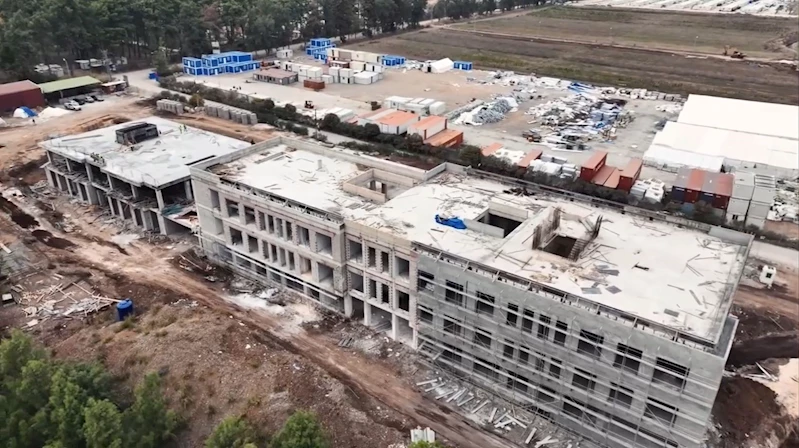 Hatay Orman Bölge Müdürlüğü binası yeniden inşa ediliyor 